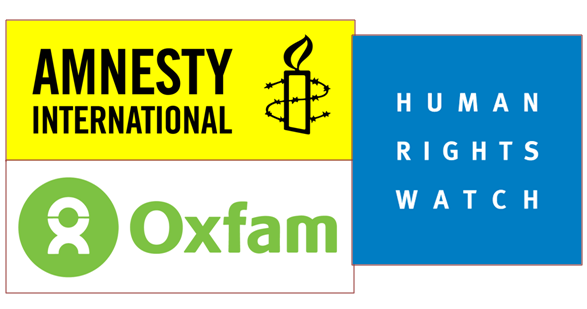 ONG E MIGRANTI: Amnesty International, Oxfam, Human Rights Watch