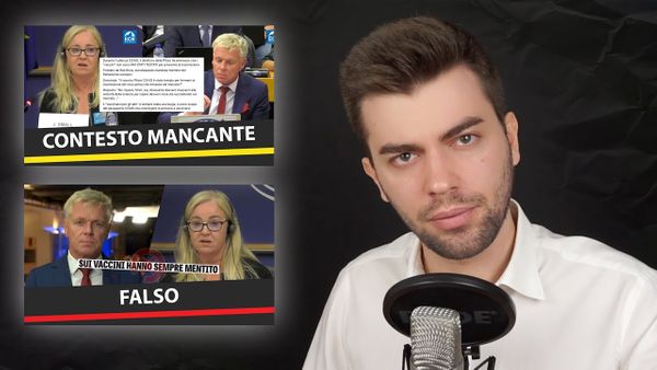 Pfizer vs Rob Roos: "CONTESTO MANCANTE"