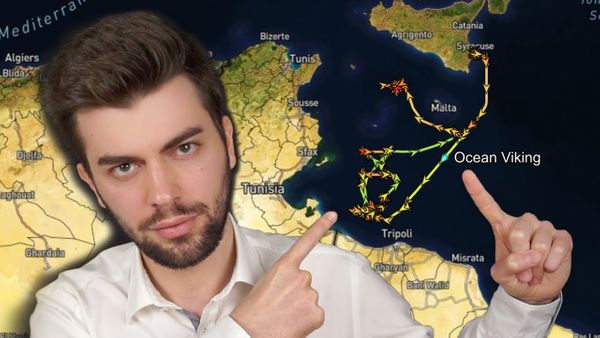 Migranti: le rotte delle navi ONG nel Mediterraneo